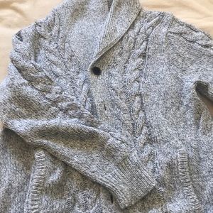 Mens sweater light gray